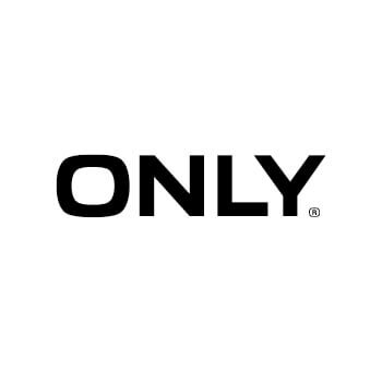 Minimalistischer, schwarzer „ONLY“-Schriftzug in klaren Großbuchstaben auf weißem Hintergrund.